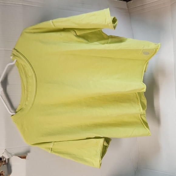 FP Movement by Free People Tops - FP Movement by Free People Neon Yellow Crop Tee